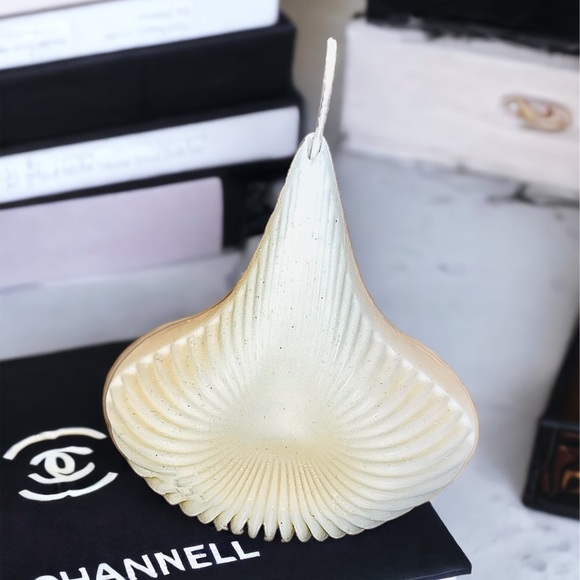 Seductive Teardrop Pillar‎ Candle: Textured Elegance Infused Baccarat Rou… - Picture 1 of 9